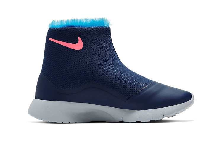 Детские кроссовки Nike (сине-розовые) — фото 3
