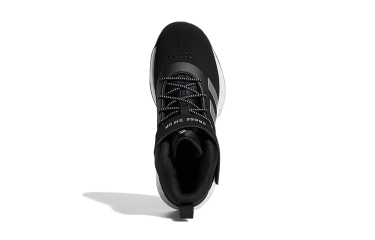 Детские кроссовки adidas Cross Em Up 5 Wide Slip On (черный) — Чёрный — фото 7