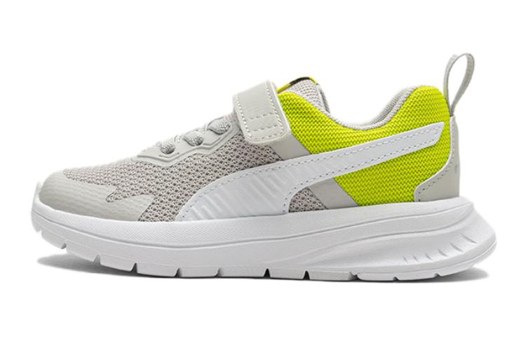 Детские кроссовки PUMA PUMA Evolve Mesh Run Mesh (зелено-серый)
