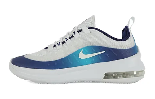 Nike Air Max Axis Cushioning Abrasion Resistant Low top Running Shoes White Blue Unisex