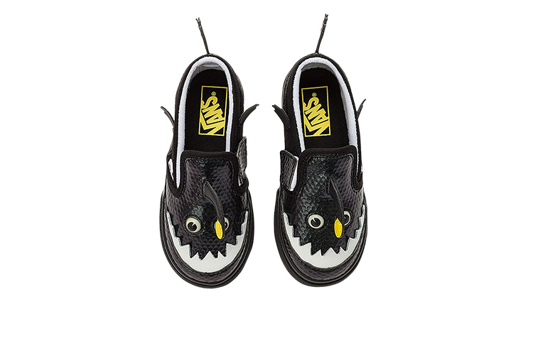 Детские обувь Vans V Angler Fish (черная) — фото 4