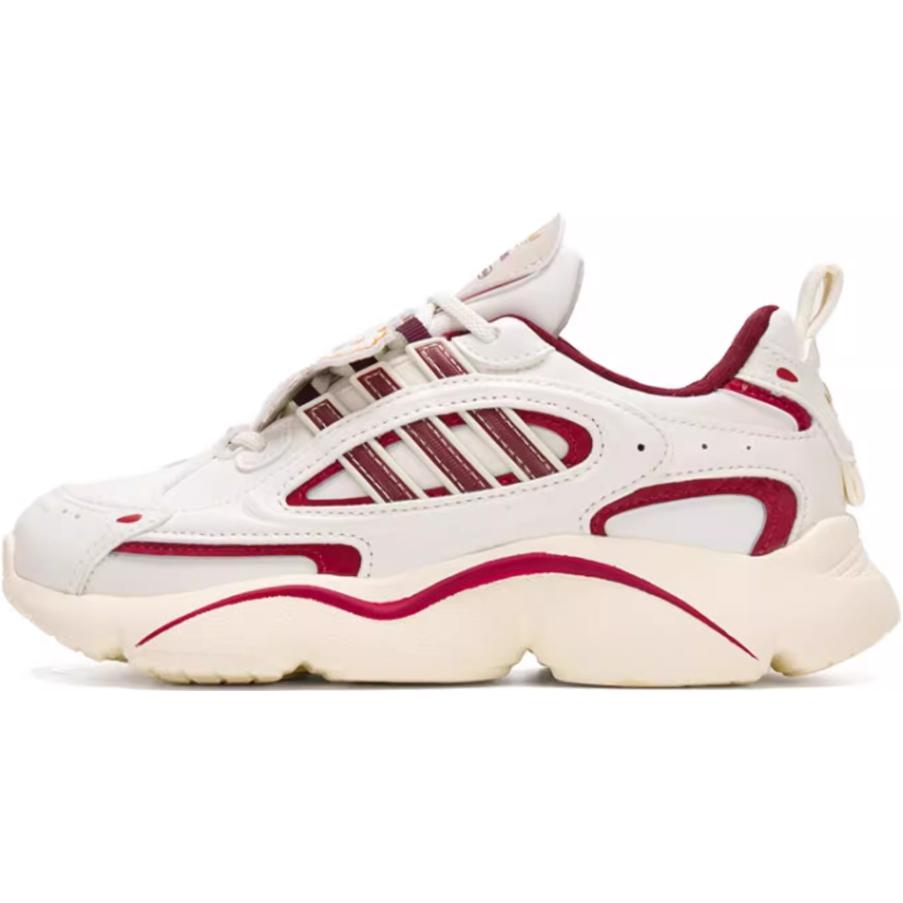 Детские кроссовки adidas originals Ozmillen (бело-красные)