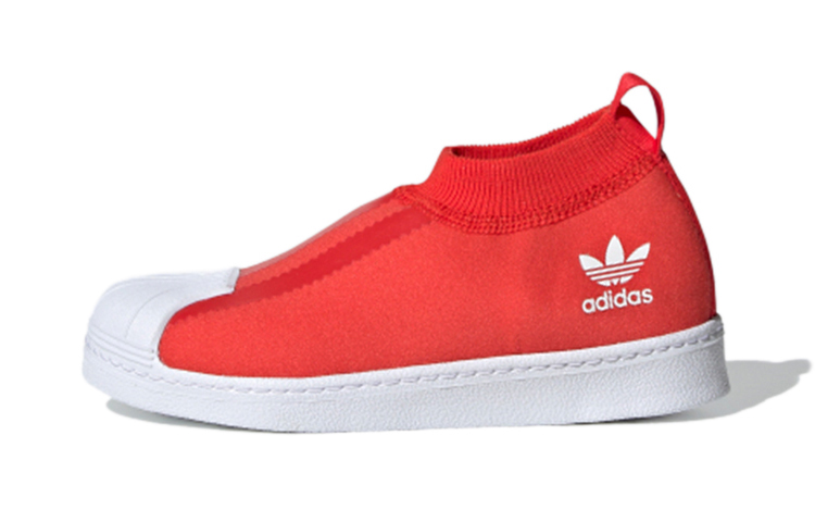 Кеды adidas originals 360 Sock C (красный) — фото 1