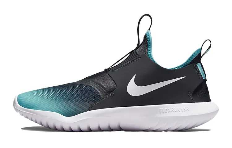 Nike Flex Runner Low top Running Shoes Black Blue Unisex