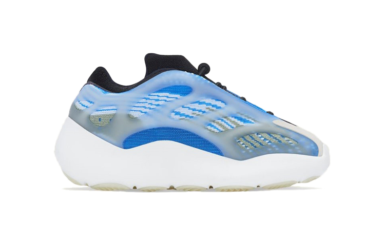 Детские кроссовки adidas originals Yeezy boost 700 V3 (синие) — Синий — фото 4
