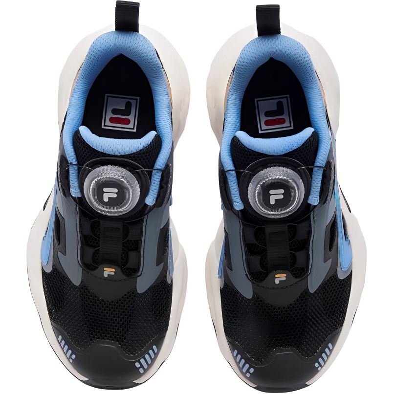 Детская обувь Fila KIDS SPARKLE (черно-белый) — фото 5