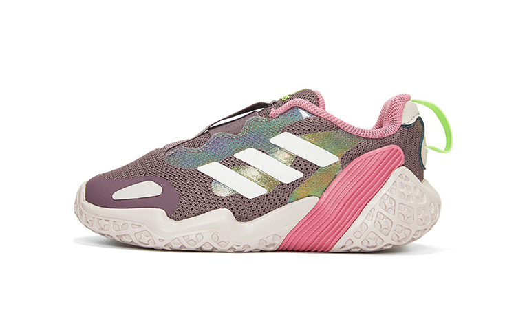 Кроссовки adidas 4Uture (фиолетовые, розовые, белые)