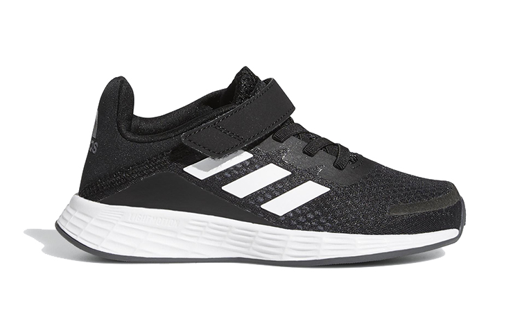 Детские кроссовки adidas Duramo Sl (черно-белые) — Чёрный / белый — фото 3