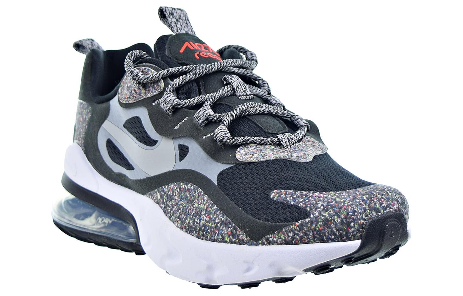 Кроссовки Nike NikeAir Max 270 React SE (черно-серые) — фото 4