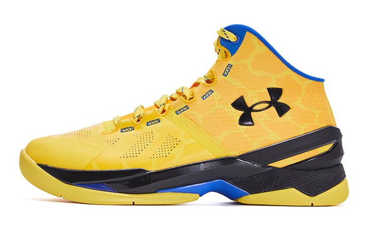 Кроссовки Under Armour Curry 2 (желто-черные)