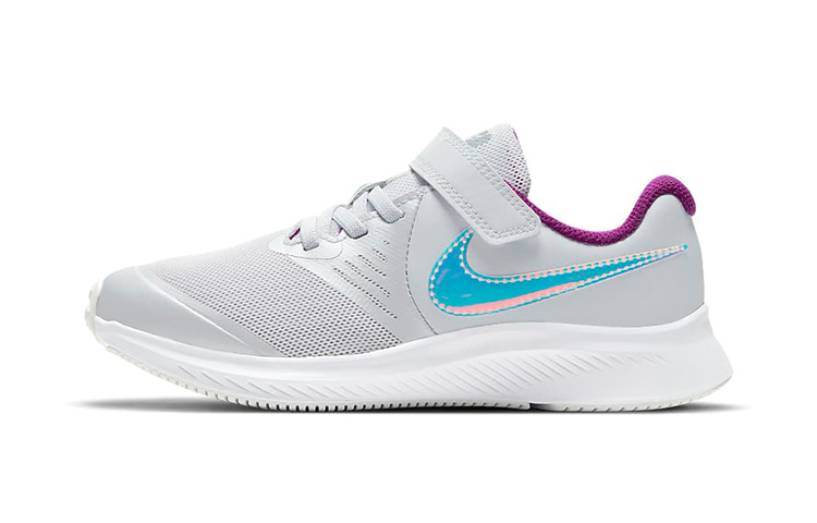 Детские кроссовки Nike Nike Star Runner 2 Power (серый / синий / фиолетовый)