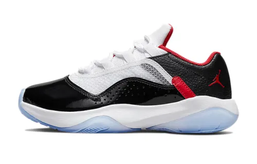 Air Jordan 11 CMFT Low 'White Black University Red' GS