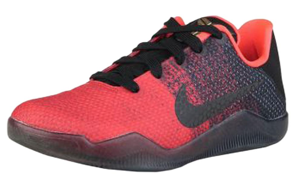 Кроссовки Nike Kobe 11 Achilles Heel (красно-черные) — фото 2