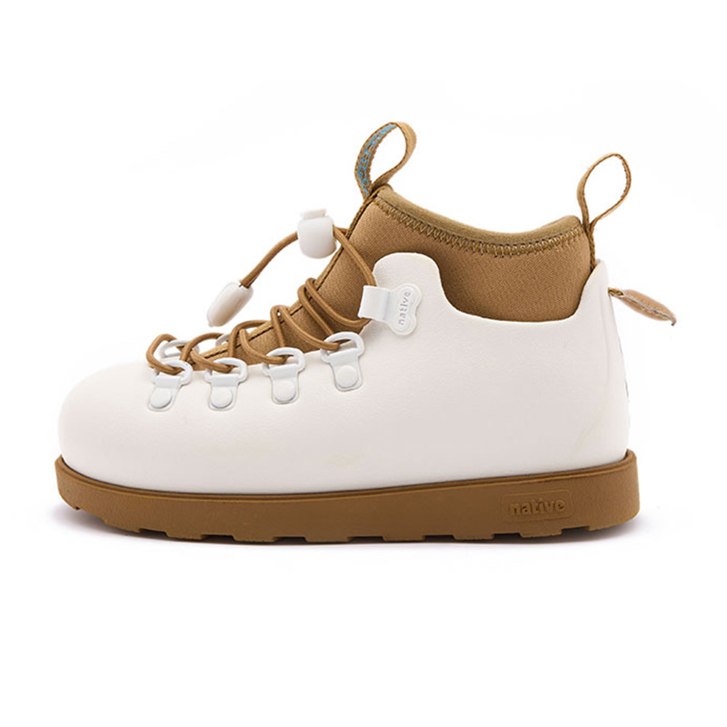 Native Shoes X TIA Fitzsimmons3.0 Guardian Spirit Series Waterproof Lightweight European Bag Boots Removable Sock Covers Drawstring Shoes Warm Low-Leg Children’s Boots Children’s Style