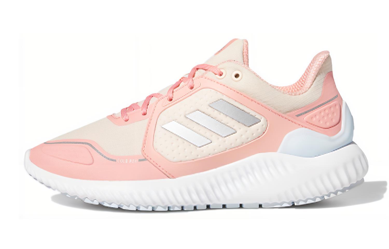 Детские кроссовки adidas Climawarm Bounce J (розово-белые с серебристым) — Розовый / белый / серебристый — фото 1