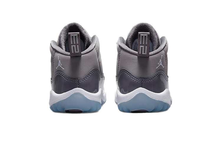 Детские кроссовки Jordan Air Jordan 11 Retro Cool Grey (серый / белый) — фото 7