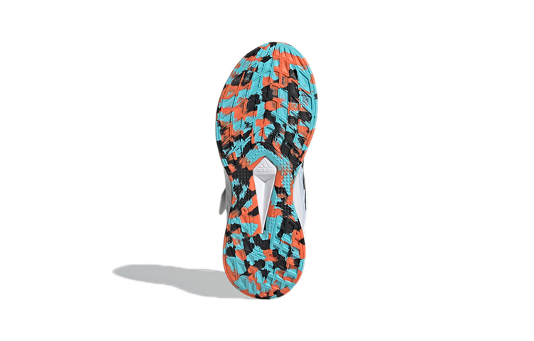 Кроссовки adidas Duramo Sl (бело-черно-синие) — Белый / чёрный / синий — фото 6