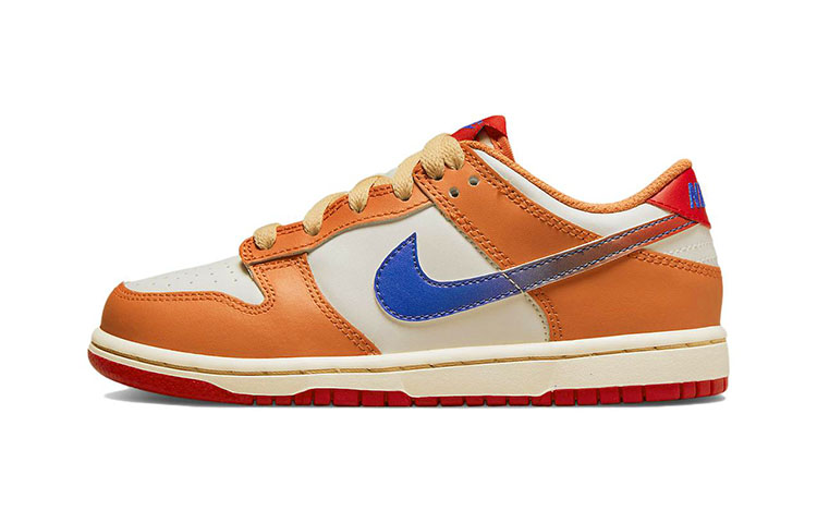 Кеды Nike Dunk (оранжево-синие)