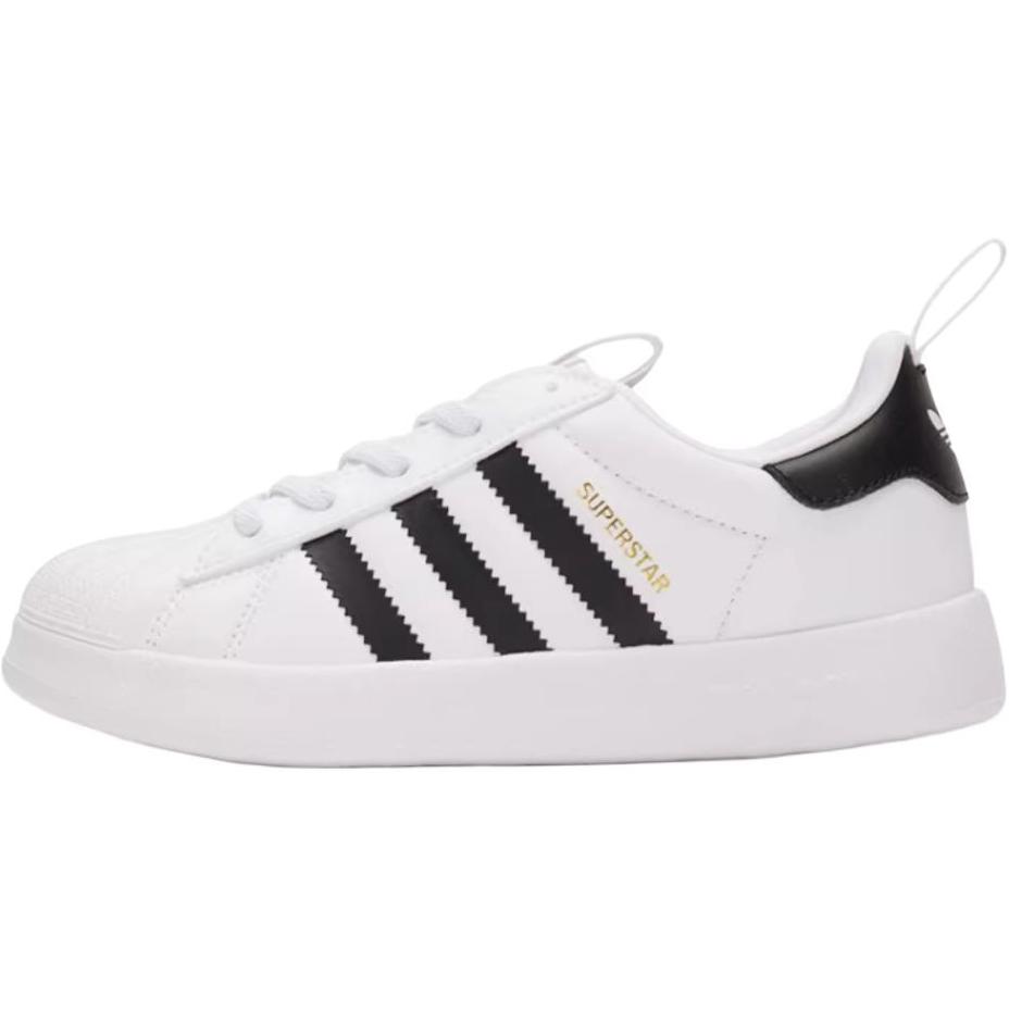 Детские кеды adidas adidas originals AdiFOM Superstar // (бело-черно-золотые)