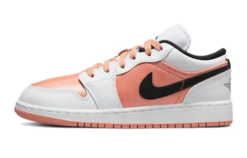 Jordan 1 Low White Light Madder Root GS