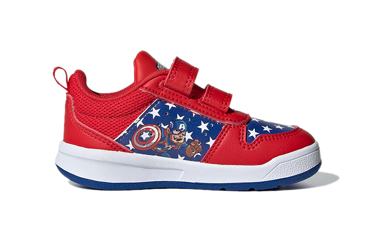 Детские кроссовки adidas neoTensaur (красно-синие) — фото 3