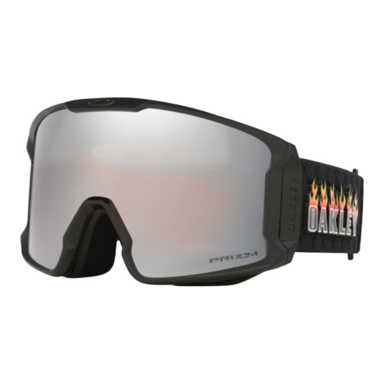 Oakley 7070 Line Miner L Asia Version Coverage Anti Fog, Windproof Snap Buckle Unisex Ski Goggles