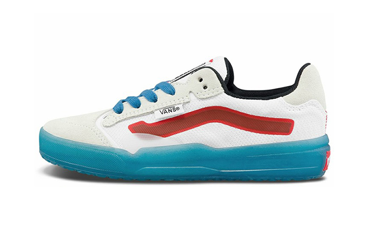 Кеды Vans Classics (бело-голубые)