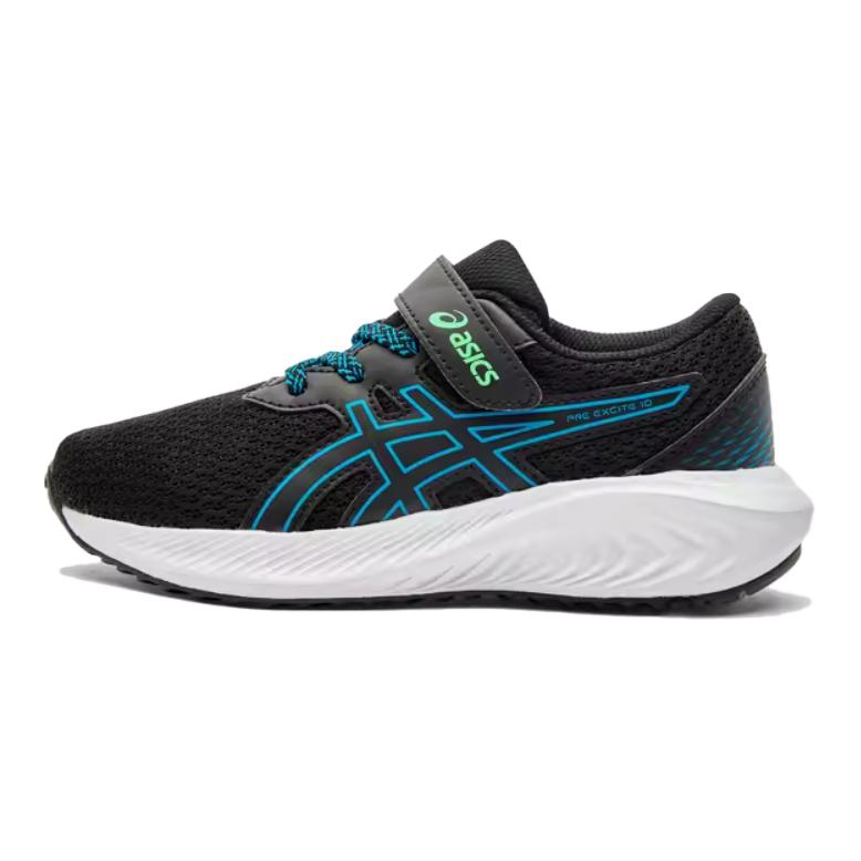 Кроссовки ASICS RUNNING KIDS PRE EXCITE 10 PS (черно-синие)