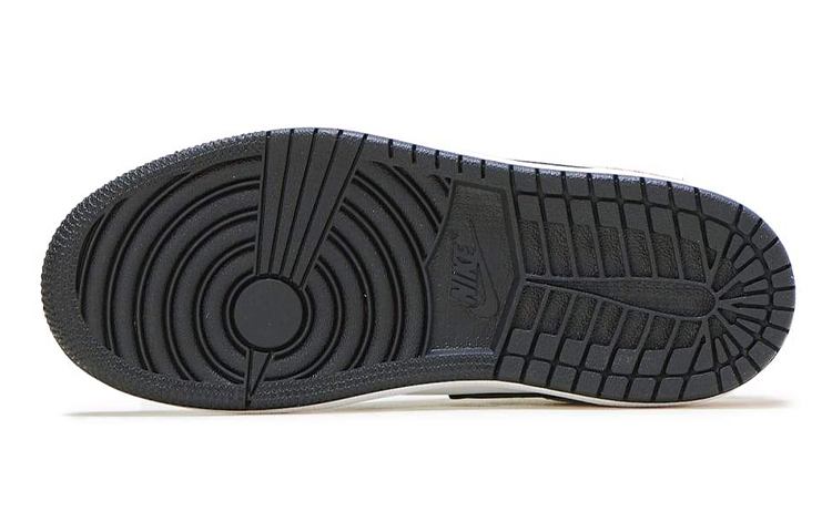 Кроссовки Jordan Air Jordan 1 (красный / белый / черный) — Красный / белый / чёрный — фото 7