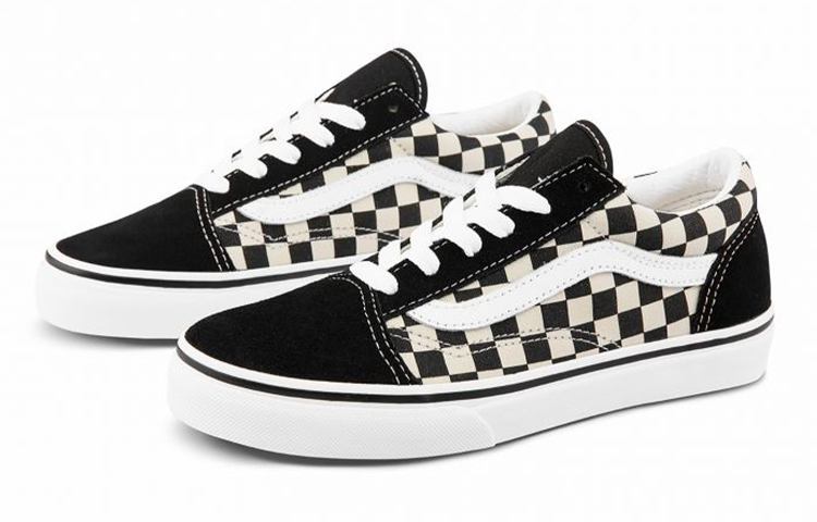 Детские кеды Vans (черно-белые) — фото 4