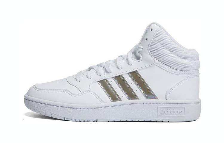 Детские кеды adidas adidas neo Hoops Mid 3.0 k (белые)
