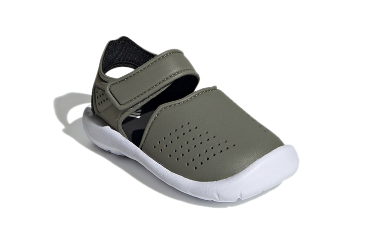 Детская обувь adidas Fortaswim (синяя) — фото 4