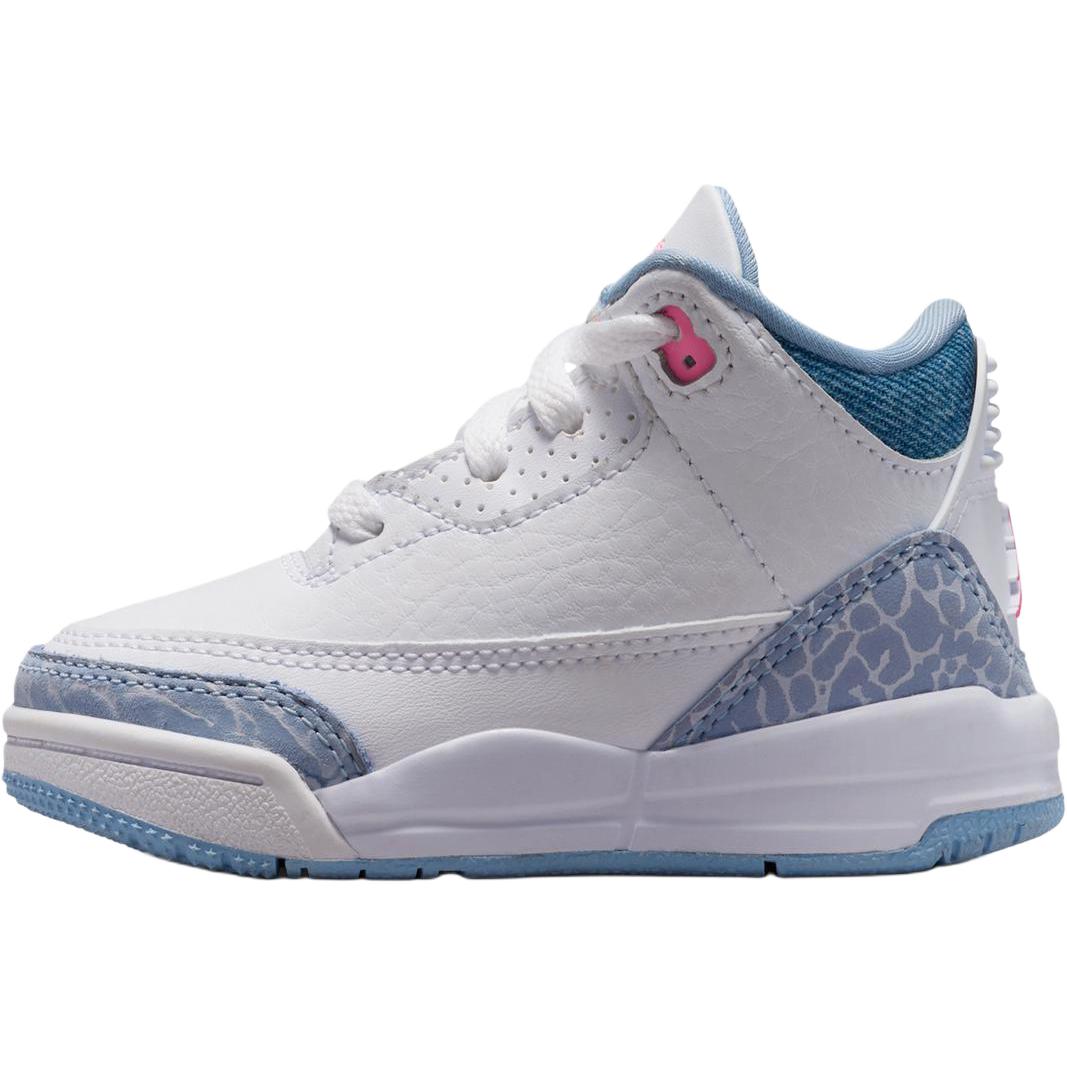 Детские кроссовки Jordan Air Jordan 3 Retro (белые)