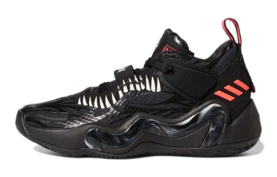 Adidas D.O.N. Issue #3 Slip Resistant Abrasion Resistant Low top Children's Basketball Shoes