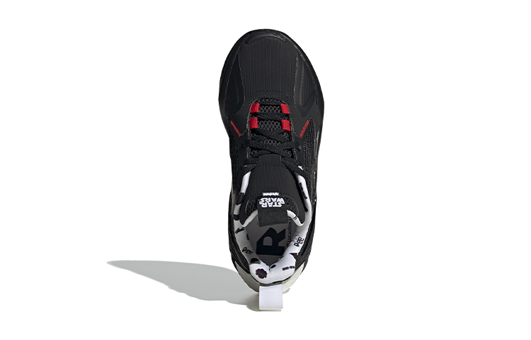 Детские кроссовки adidas 4Uture (черно-бело-красный) — Чёрный / белый / красный — фото 6