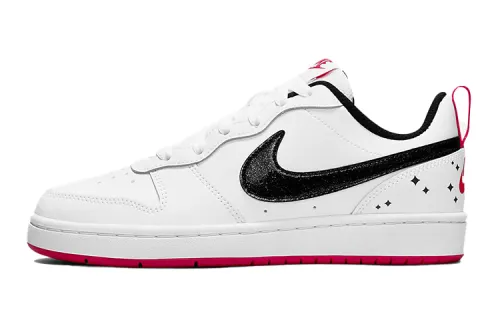 Nike Court Borough 2 SE White Very Berry GS