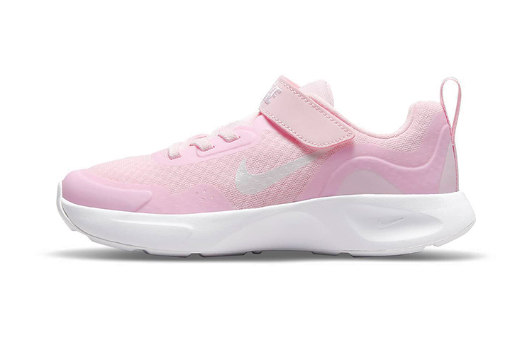 Кроссовки Nike Wearallday (розово-белые)