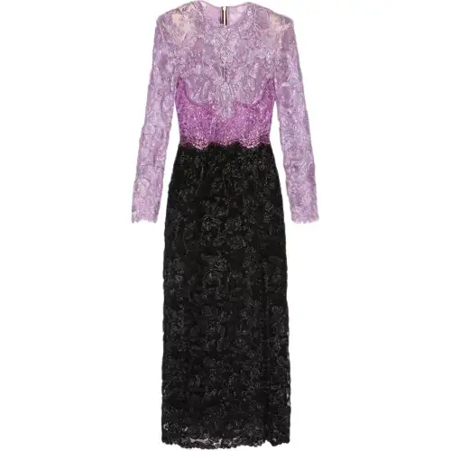 long-sleeve lace dress