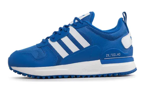 Adidas originals ZX 700 XD J Sports and comfortable, lightweight and wear-resistant, children's casual shoes, white blue, teenagers