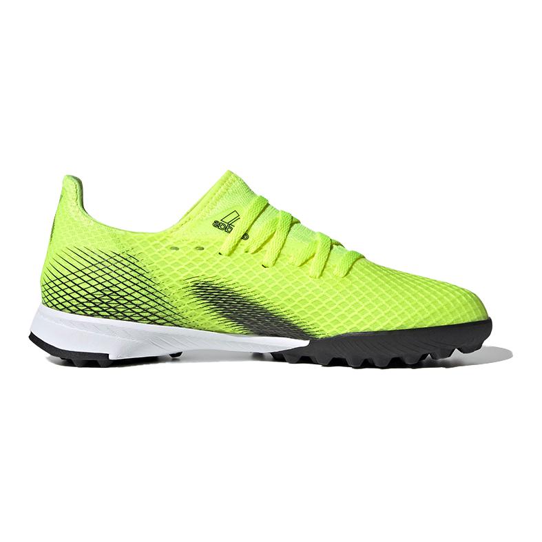 Детские бутсы adidas X GHOSTED 3 Turf (желтые) — фото 2