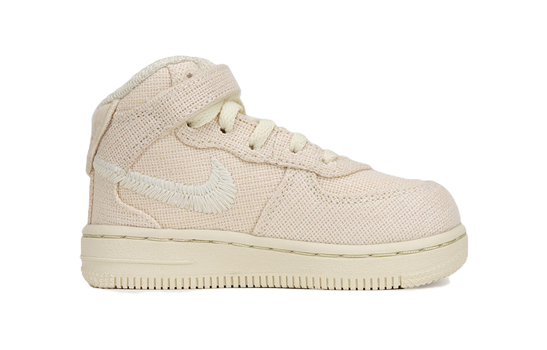 Ботинки Nike Air Force 1 (бежевые) — фото 3