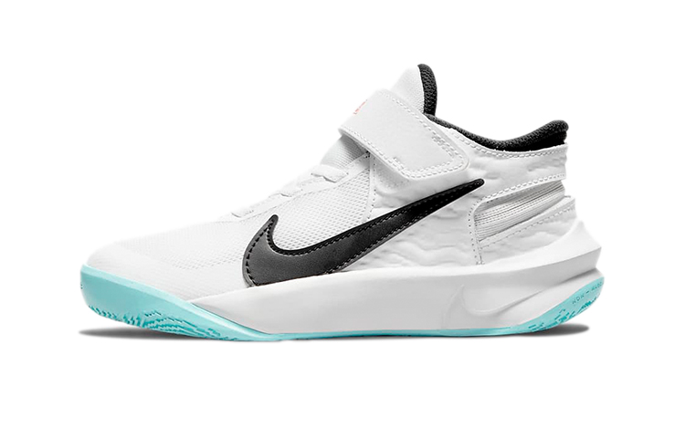 Кроссовки Nike Nike Team Hustle D 10 FlyEase (бело-синие)