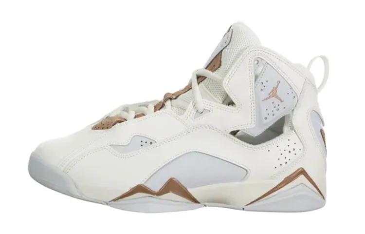 Jordan Air Jordan 7 True Flight Slip Resistant Cushioning Slip Resistant Cushioning High top Basketball Shoes White