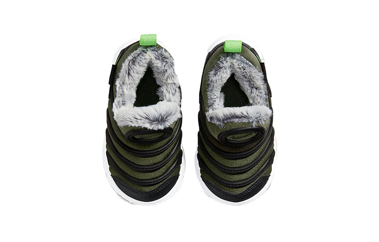 Детские кроссовки Nike Dynamo Free TD SE (черно-зеленый) — фото 7