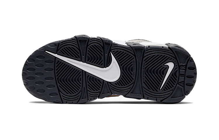 Детские кроссовки Nike Air More Uptempo (белые) — 蛇皮 — фото 6