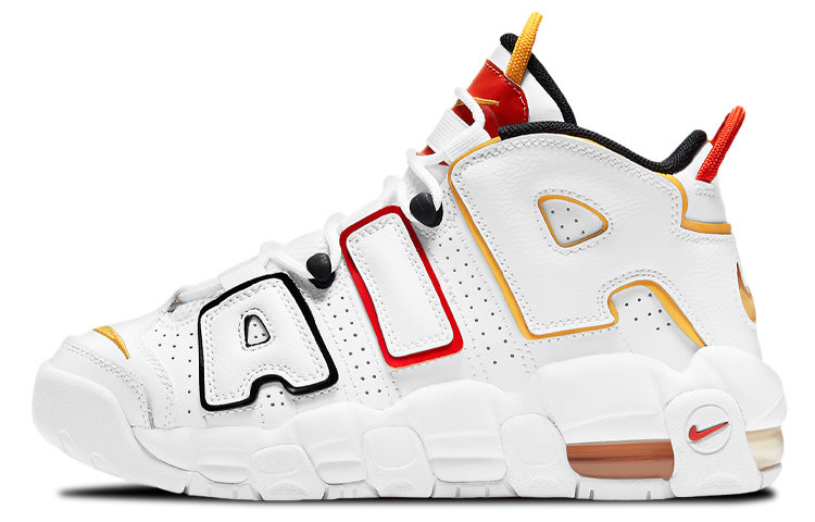 Кроссовки Jordan Air More Uptempo "Rayguns" (разноцветные)