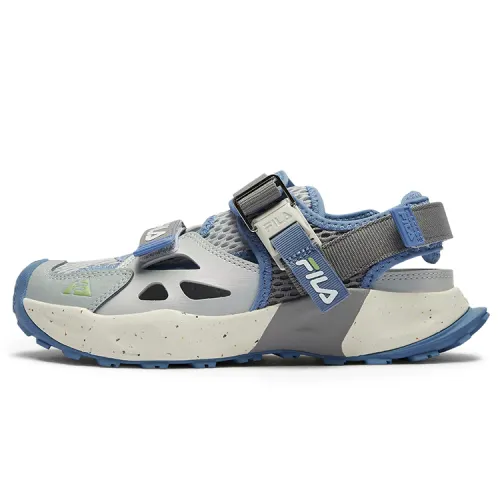 FILA KIDS Firefly Seasonal Series Comfortable Leisure Sports Outdoor Low-top Children's Sandals Chip Gray/Mysterious Gray