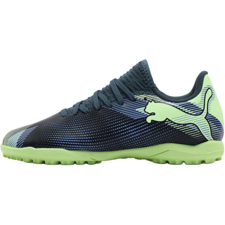 Бутсы PUMA PUMA FUTURE 7 PLAY (черно-фиолетово-зеленые)