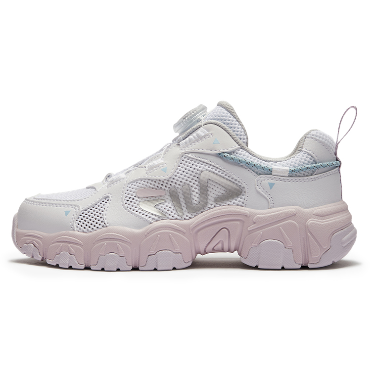 Кеды FILA Kids (бело-фиолетовые)