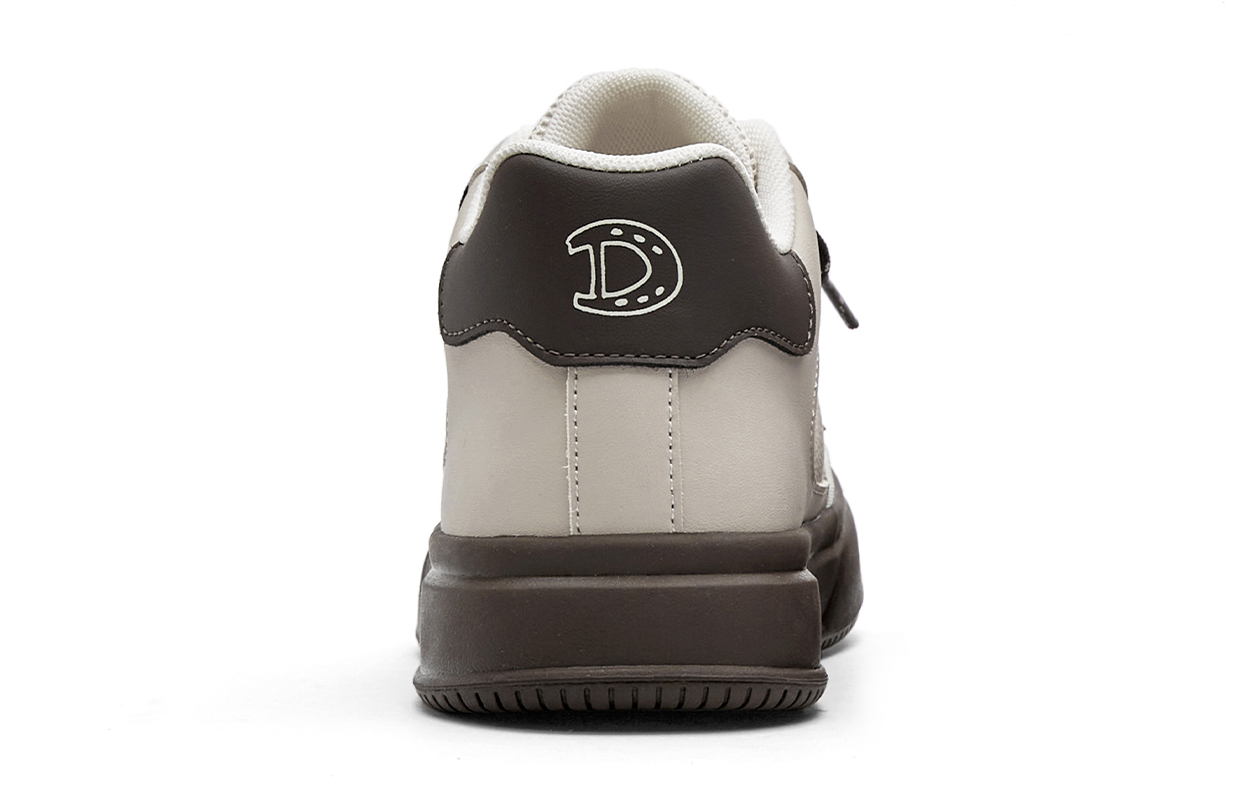 Детские кеды Dickies 251C50LXS76A (бежево-красные) — фото 9